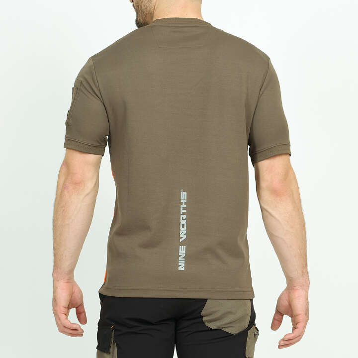 NW NINE WORTHS Arbeits-T-Shirt Albon